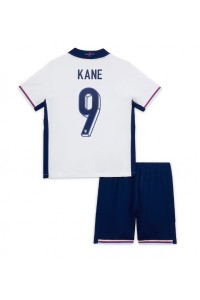 Engeland Harry Kane #9 Babytruitje Thuis tenue Kind EK 2024 Korte Mouw (+ Korte broeken)